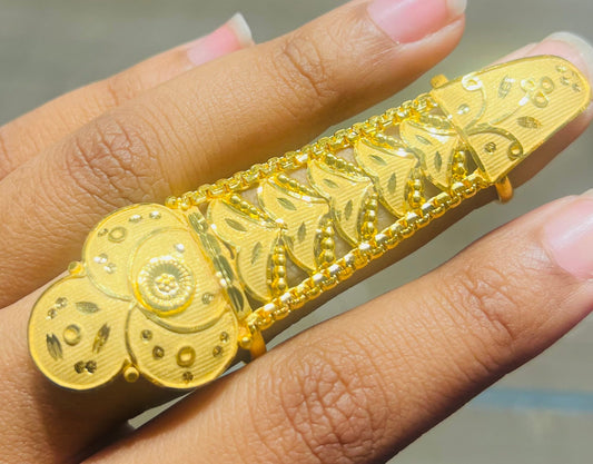 Party Wear Full Finger Ring Mirpur Jewelry City