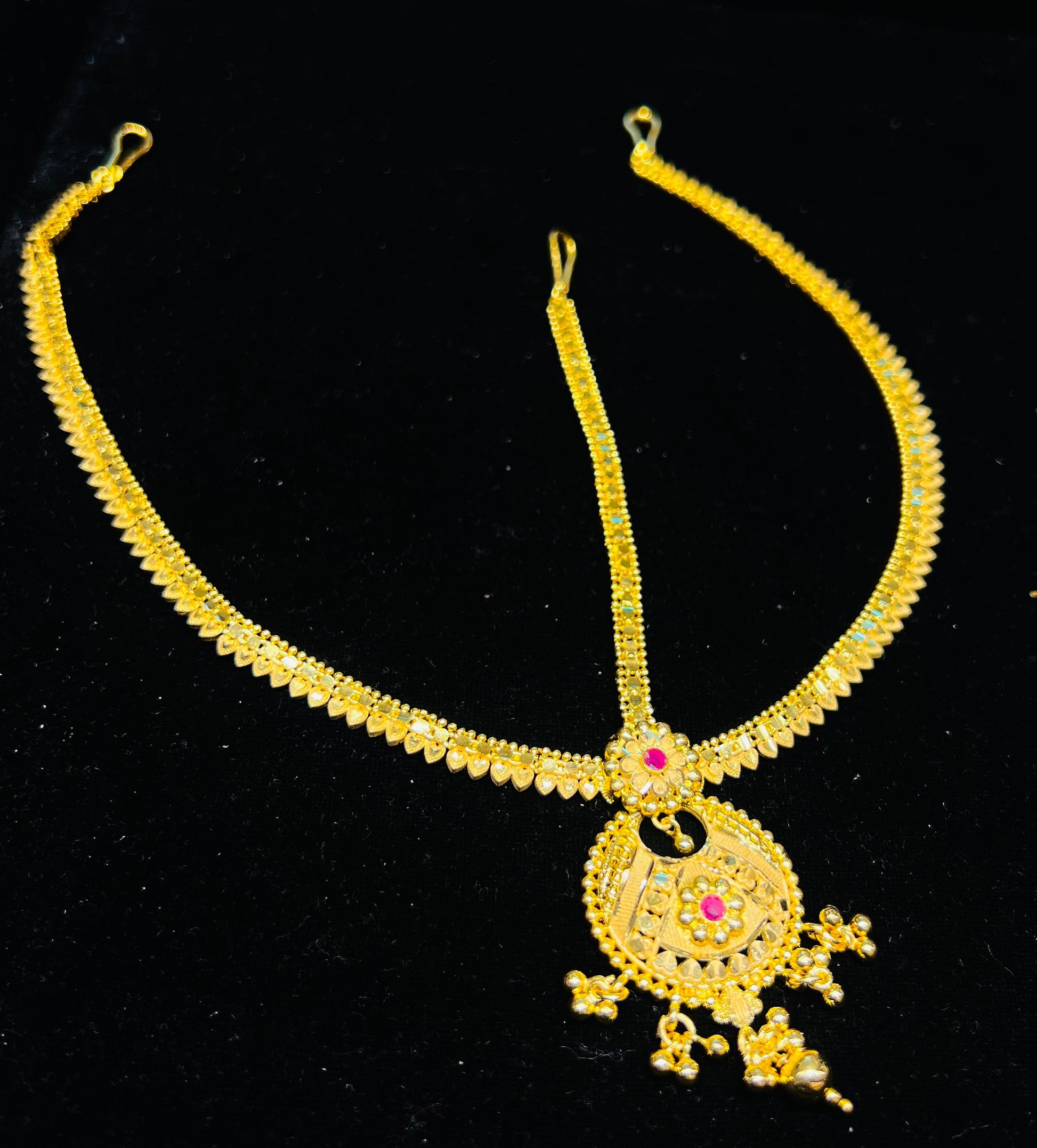 Tyra – 22K Gold Polish Bridal Headpiece Mirpur Jewelry City