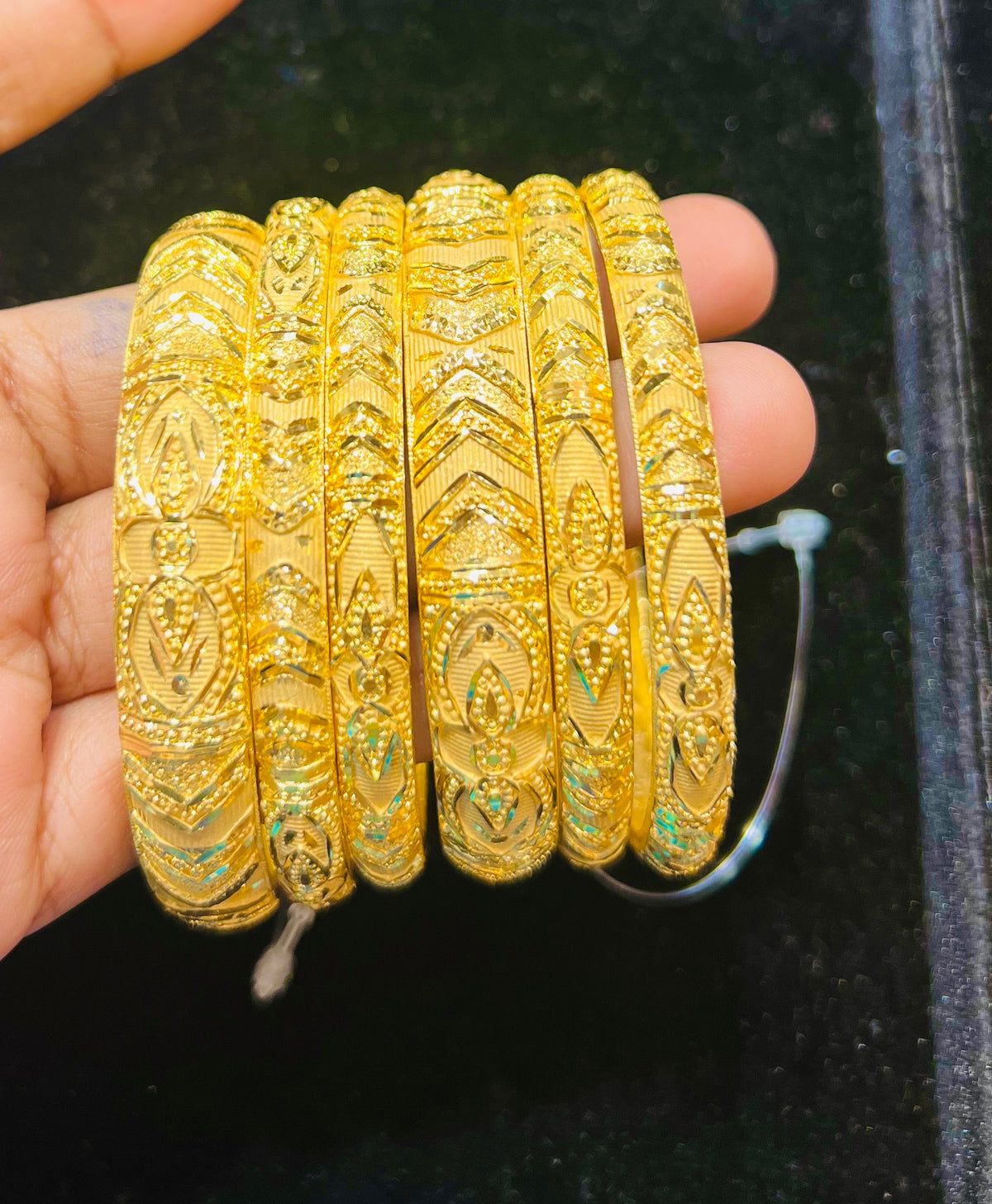 Luxury Bridal Churi – Gold Polish Traditional Bangles for Wedding Wear Mirpur Jewelry City