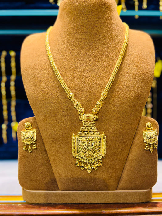 Grand Bridal Look Gold Plated Sitahar Mirpur Jewelry City