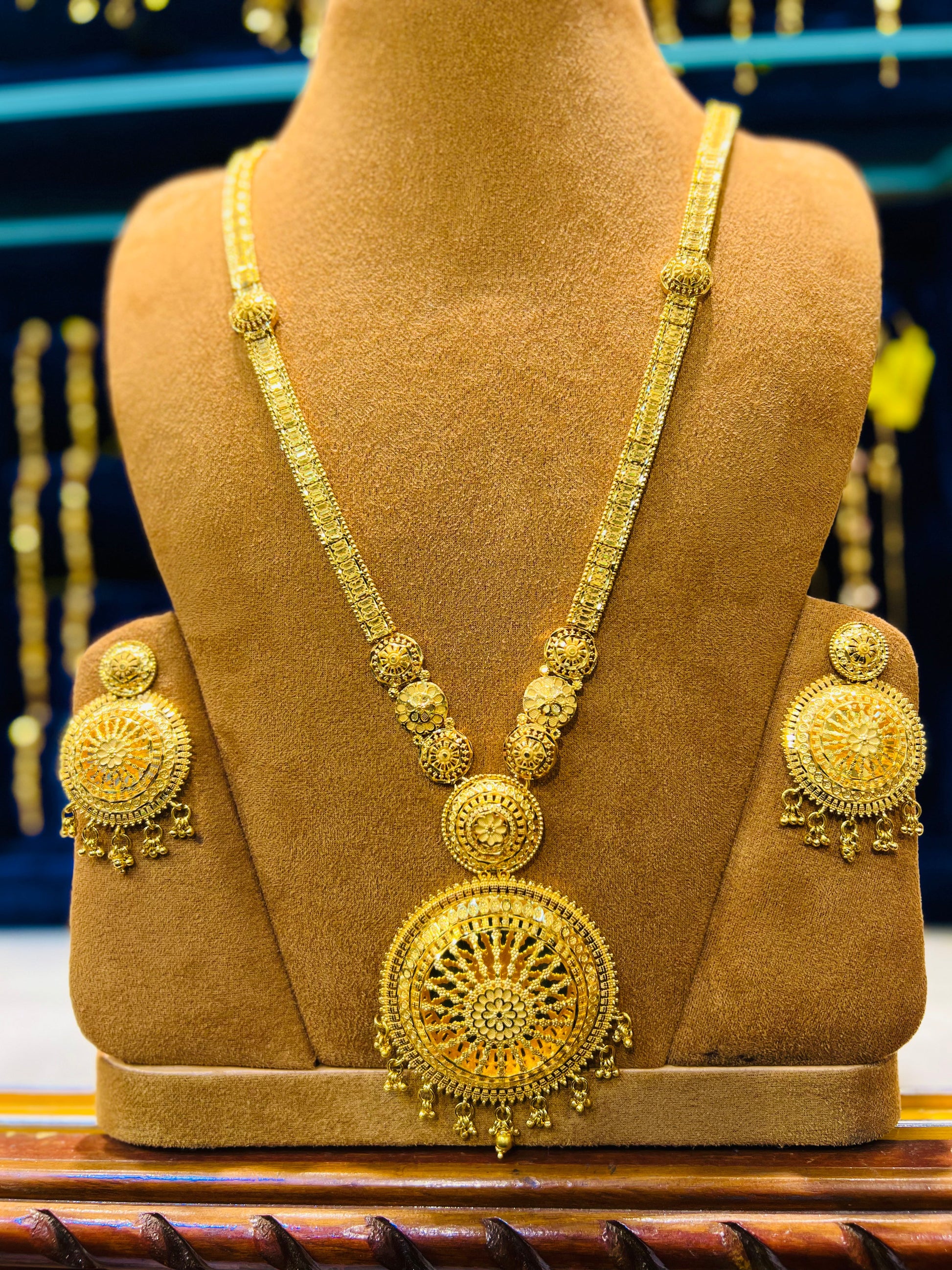 Gorgeous Royal Bridal Gold Plated Sitahar Mirpur Jewelry City