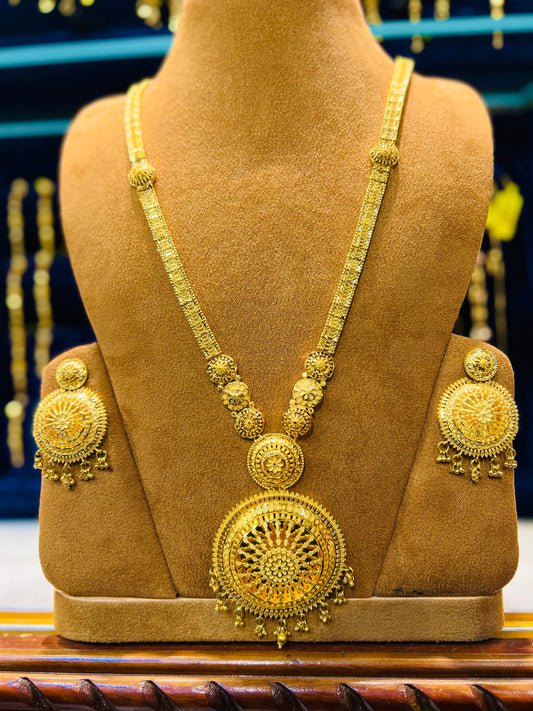 Gorgeous Royal Bridal Gold Plated Sitahar Mirpur Jewelry City