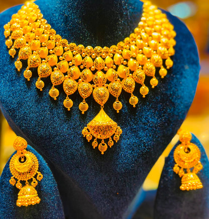 Premium Porimoni Necklace | Wedding & Reception Wear Mirpur Jewelry City