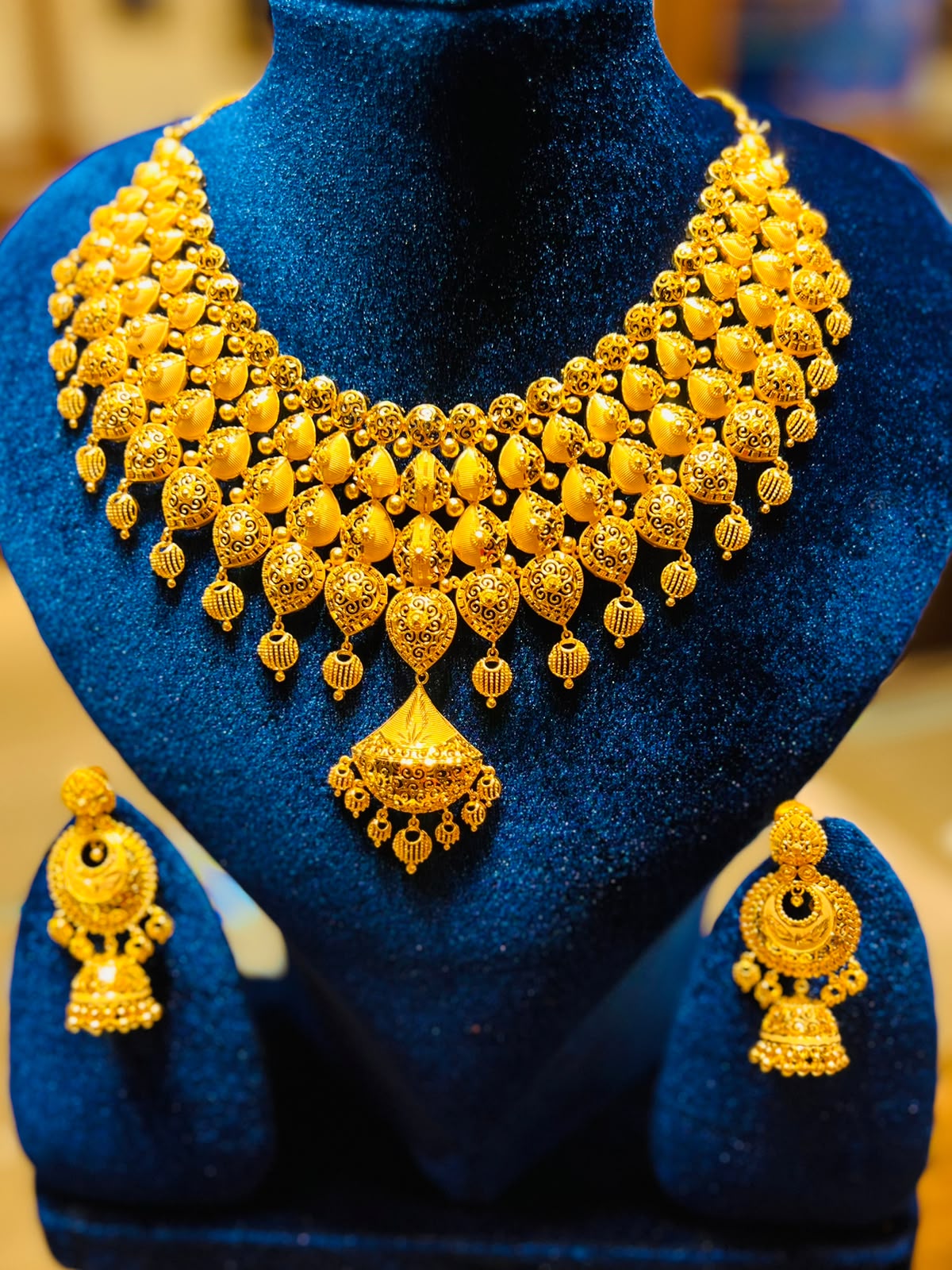 Premium Porimoni Necklace | Wedding & Reception Wear Mirpur Jewelry City