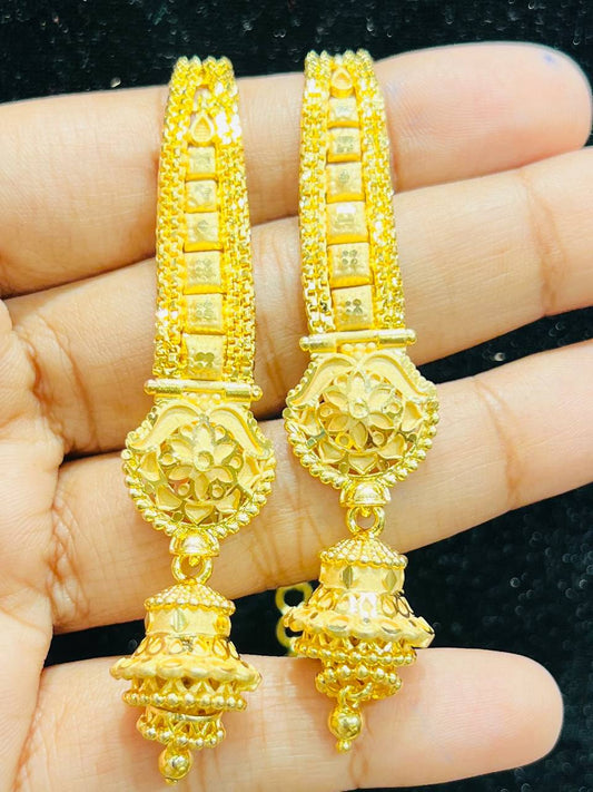 Classic Kan Tana Jhumka – Timeless Traditional Beauty