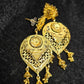 Elegant Gold-Plated Earrings – Timeless Luxury - Mirpur Jewelry City 