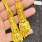 Elegant Gold-Plated long Earrings – Timeless Luxury - Mirpur Jewelry City 