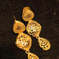 Elegant Gold-Plated Earrings – Timeless Luxury - Mirpur Jewelry City 