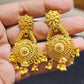 Elegant Gold-Plated Earrings – Timeless Luxury - Mirpur Jewelry City 
