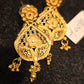 Elegant Gold-Plated Earrings – Timeless Luxury - Mirpur Jewelry City 