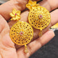 Elegant Gold-Plated Earrings – Timeless Luxury - Mirpur Jewelry City 