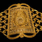 Dubai Design Gold-Plated Mantasha : Bridal collection - Mirpur Jewelry City 