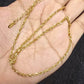 Elegant 16-Inch Gold-Plated Chain – Timeless Shine & Durability - Mirpur Jewelry City 