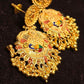 Elegant Gold-Plated Earrings – Timeless Luxury - Mirpur Jewelry City 