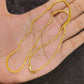 Elegant 18-Inch Gold-Plated Chain – Timeless Shine & Durability - Mirpur Jewelry City 
