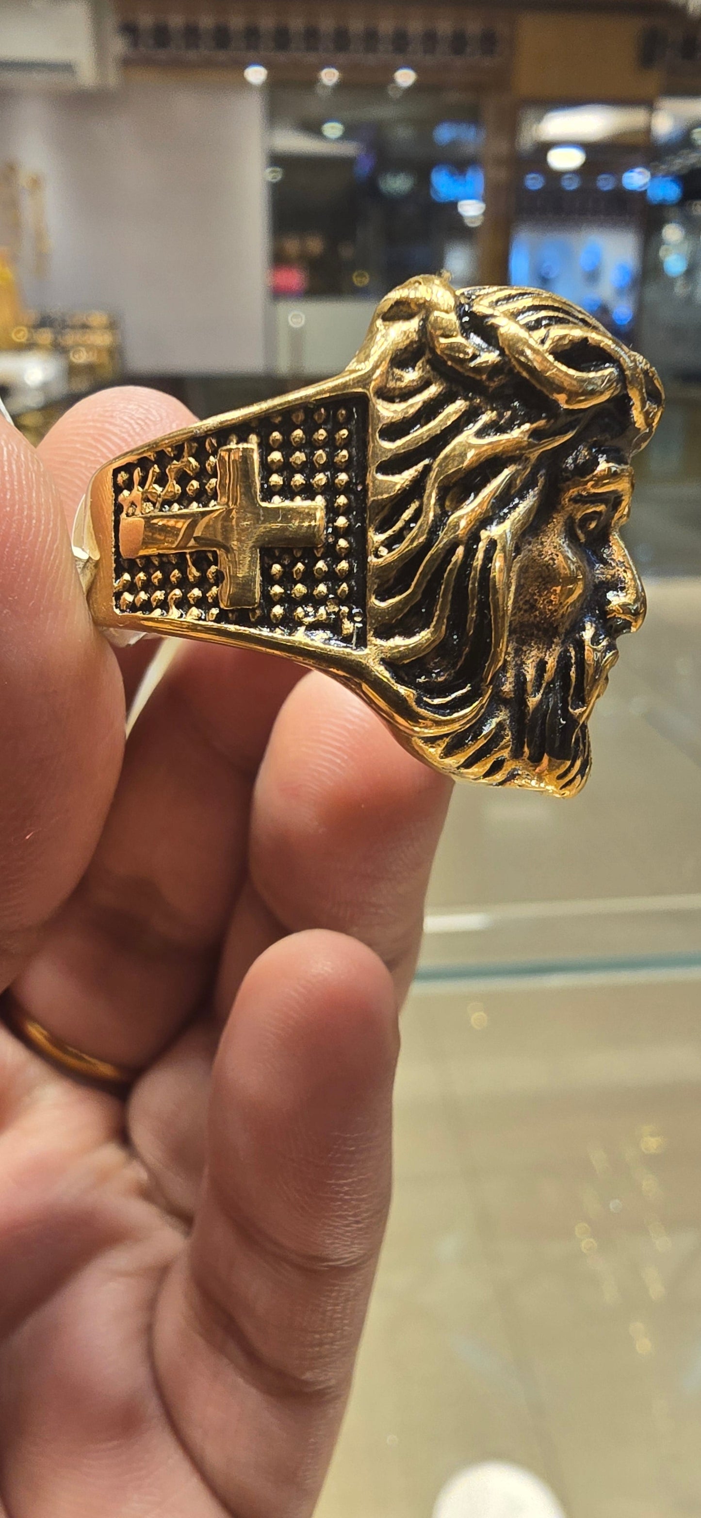 Medusa Head Gents Ring Mirpur Jewelry City