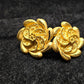 Elegant Gold-Plated Pasha Earrings – Timeless Luxury & Charm - Mirpur Jewelry City 