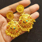 Elegant Gold-Plated Earrings – Timeless Luxury - Mirpur Jewelry City 