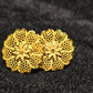 Elegant Gold-Plated Pasha Earrings – Timeless Luxury & Charm - Mirpur Jewelry City 