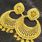 Exquisite Gold-Plated Chand Bali Earrings – A Touch of Royalty - Mirpur Jewelry City 
