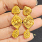 Elegant Gold-Plated Earrings – Timeless Luxury - Mirpur Jewelry City 
