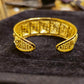 Gold-Plated Fashion Bracelet – Elegant Imitation Jewelry - Mirpur Jewelry City 