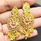 Elegant Gold-Plated Earrings – Timeless Luxury - Mirpur Jewelry City 
