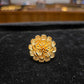 Elegant Gold-Plated Rhodium Finger Ring – Stylish & Durable - Mirpur Jewelry City 