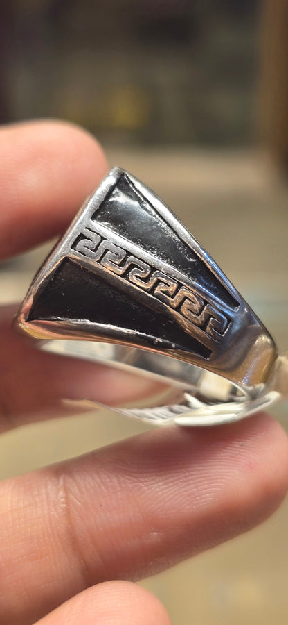 Black Stone Unisex Ring Mirpur Jewelry City