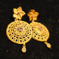 Elegant Gold-Plated Earrings – Timeless Luxury - Mirpur Jewelry City 
