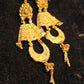 Elegant Gold-Plated Earrings – Timeless Luxury - Mirpur Jewelry City 