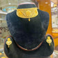 Elegant Gold-Plated Choker Necklace – Mirpur Jewelry City Exclusive - Mirpur Jewelry City 