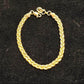 Gold-Plated Fashion Bracelet – Elegant Imitation Jewelry - Mirpur Jewelry City 