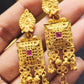 Elegant Gold-Plated Earrings – Timeless Luxury - Mirpur Jewelry City 
