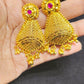 Elegant Gold-Plated Earrings – Timeless Luxury - Mirpur Jewelry City 
