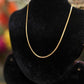 Elegant 16-Inch Gold-Plated Chain – Timeless Shine & Durability - Mirpur Jewelry City 