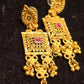 Elegant Gold-Plated Earrings – Timeless Luxury - Mirpur Jewelry City 