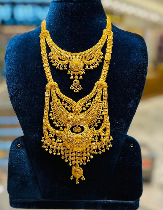 Traditional 22k Premium Gold polish Bridal Shita Mirpur Jewelry City