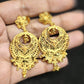 Elegant Gold-Plated Earrings – Timeless Luxury - Mirpur Jewelry City 