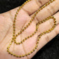 Elegant 16-Inch Gold-Plated Chain – Timeless Shine & Durability - Mirpur Jewelry City 
