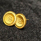 Elegant Gold-Plated Pasha Earrings – Timeless Luxury & Charm - Mirpur Jewelry City 
