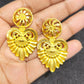 Elegant Gold-Plated Earrings – Timeless Luxury - Mirpur Jewelry City 