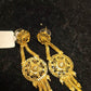 Elegant Gold-Plated Earrings – Timeless Luxury - Mirpur Jewelry City 