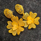 Elegant Gold-Plated Earrings – Timeless Luxury - Mirpur Jewelry City 
