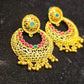 Elegant Gold-Plated Earrings – Timeless Luxury - Mirpur Jewelry City 