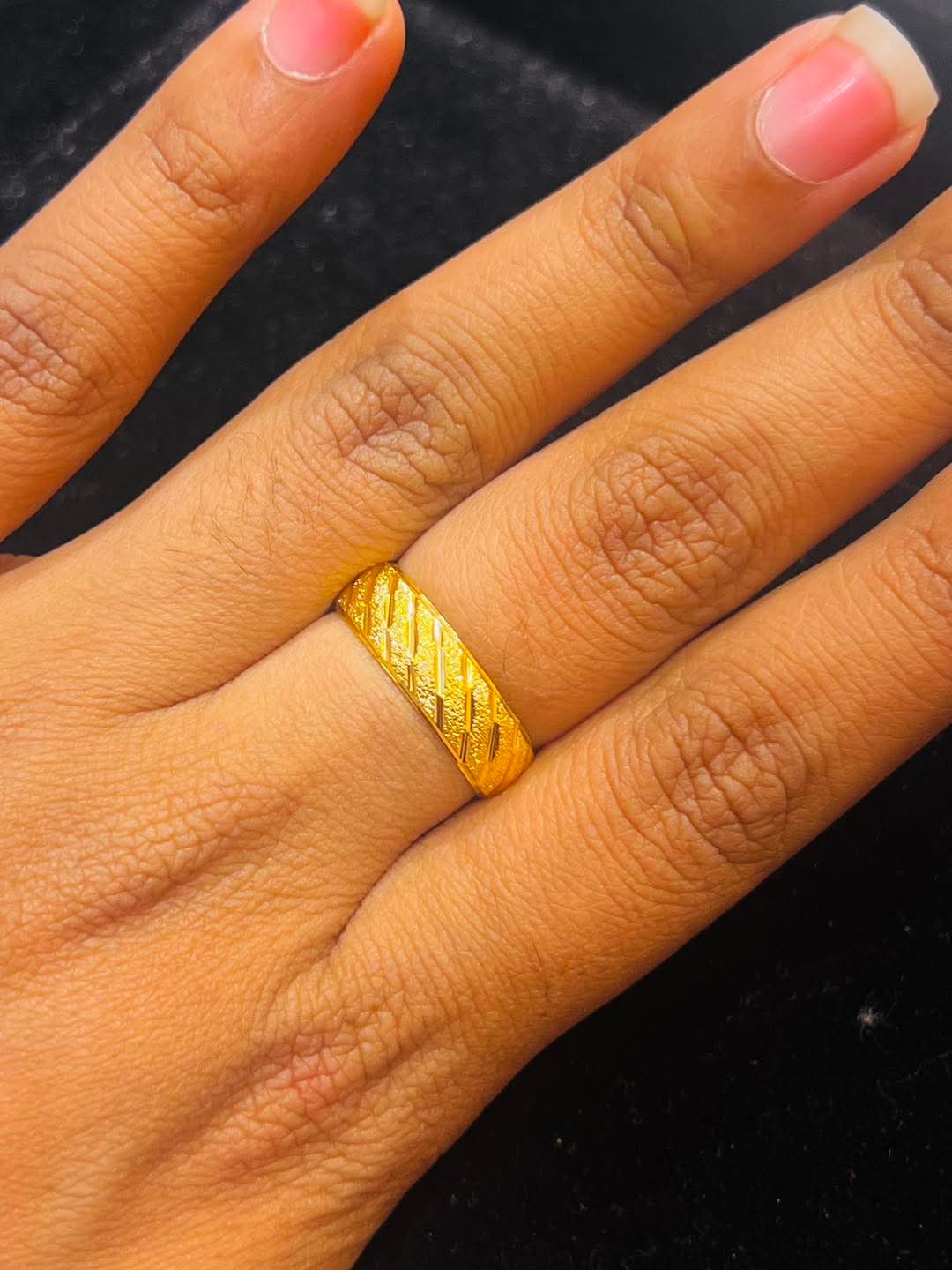 Exclusive 24k Gold polish Ring.Same As Gold Look Mirpur Jewelry City