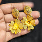 Elegant Gold-Plated Earrings – Timeless Luxury - Mirpur Jewelry City 