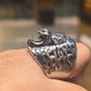 Heavy Silver Color Gents Ring Mirpur Jewelry City