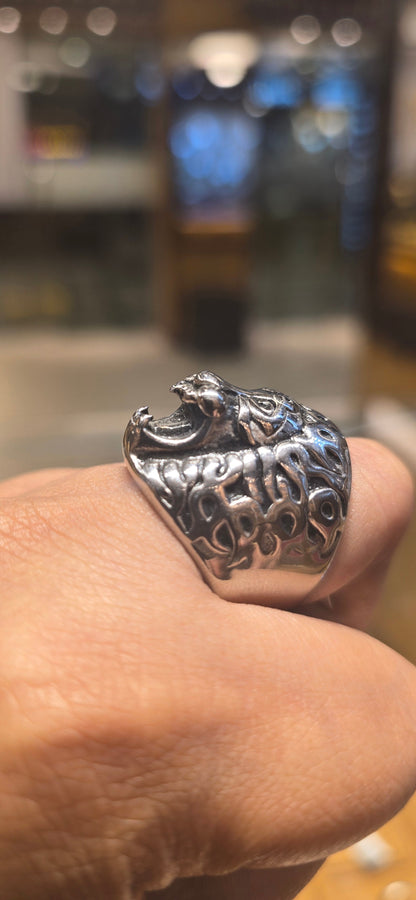 Heavy Silver Color Gents Ring Mirpur Jewelry City