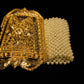 Exclusive pearl design gold plated Mantasha Bridal collection - Mirpur Jewelry City 